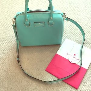 Kate Spade handbag in Tiffany Blue